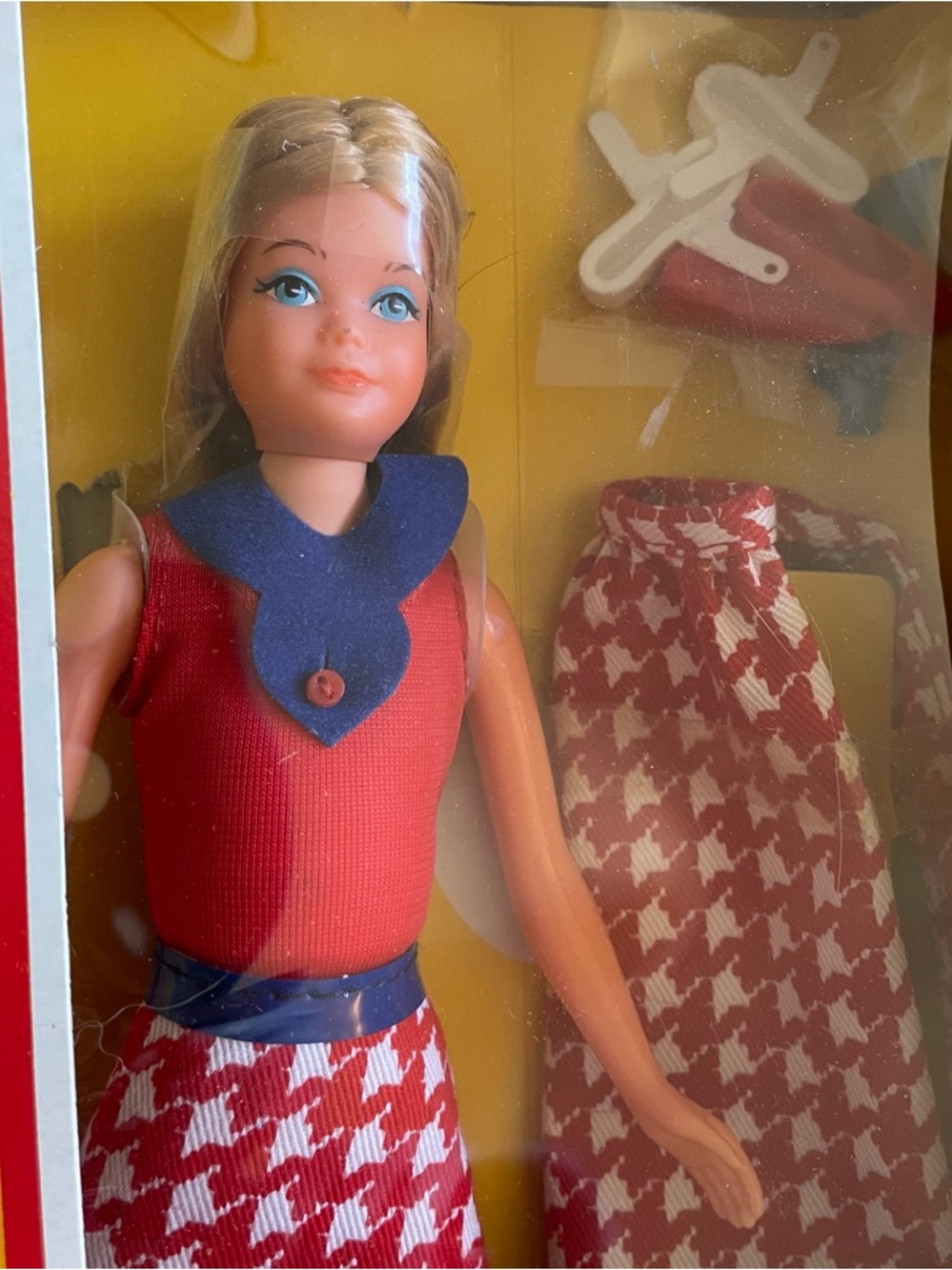 Vintage 1975 Growing Up Skipper Doll #7259 NRFB Mattel Barbie Sister Sealed Box